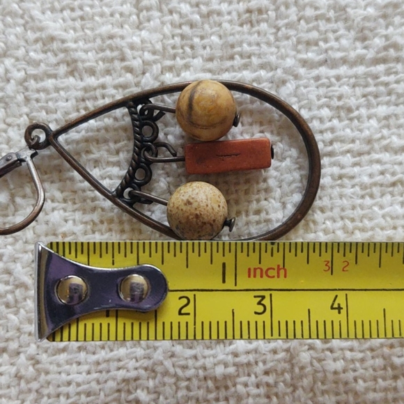 Lovely custom jewlery, earrings NWOT - Picture 4 of 4